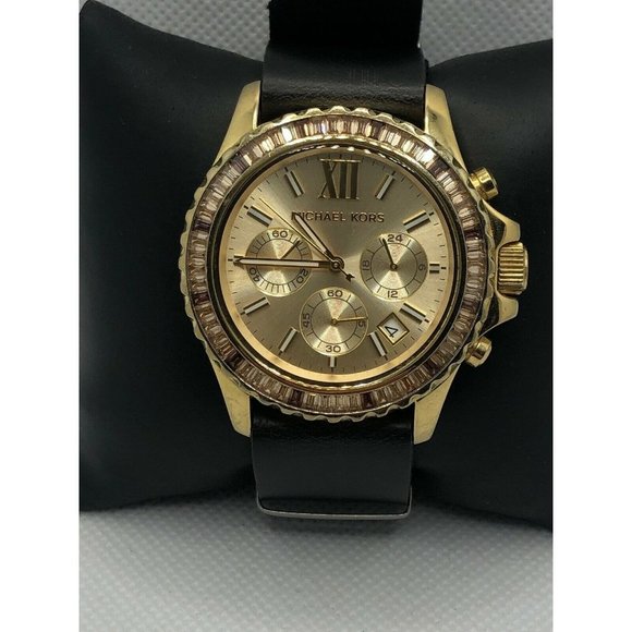 Michael Kors MK5874 Women\'s Leather Analog Champag main image 7